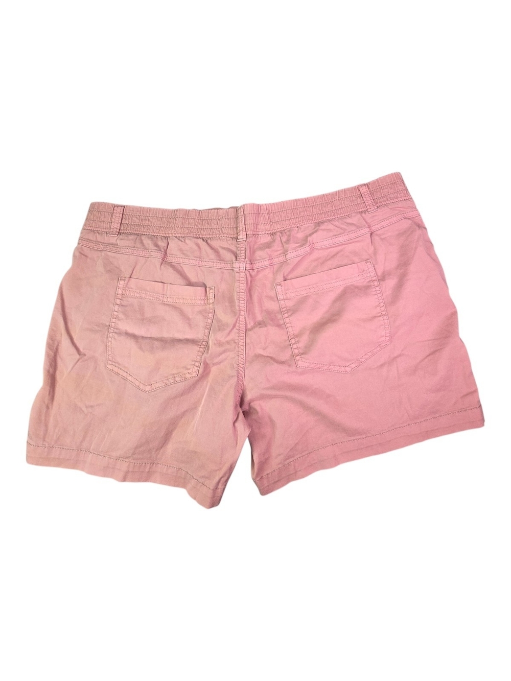 SONOMA Goods For Life Women's Size 16 Pink Utility Cargo Shorts Elastic Waist - Picture 7 of 8
